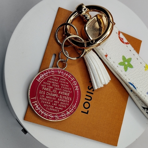 Louis Vuitton Zipper Pull Trunks & Bags - Red 35mm - Picture 6 of 6